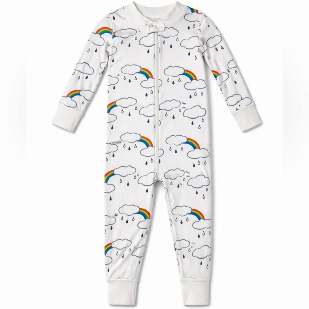 Hanna Andersson 18-24M Rainbow Cloud Organic Cotton Sleeper